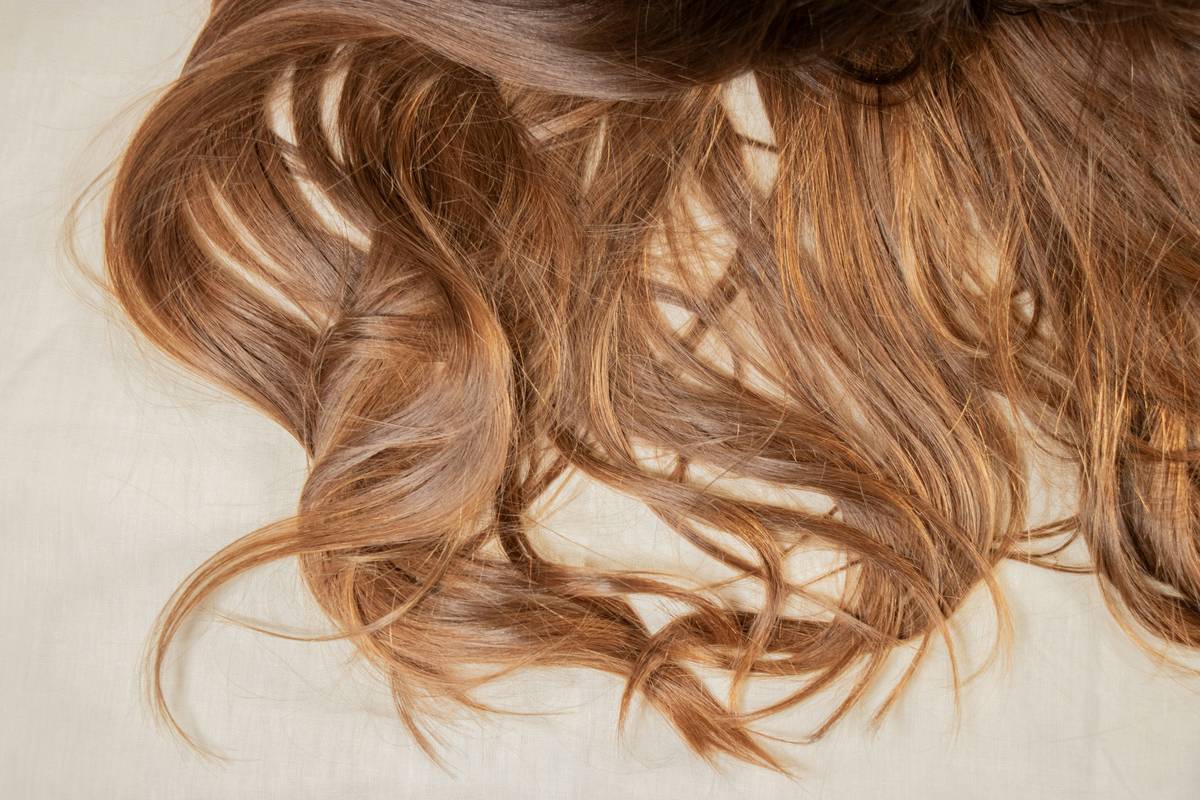 Close-up of healthy ombre hair look with smooth transition
